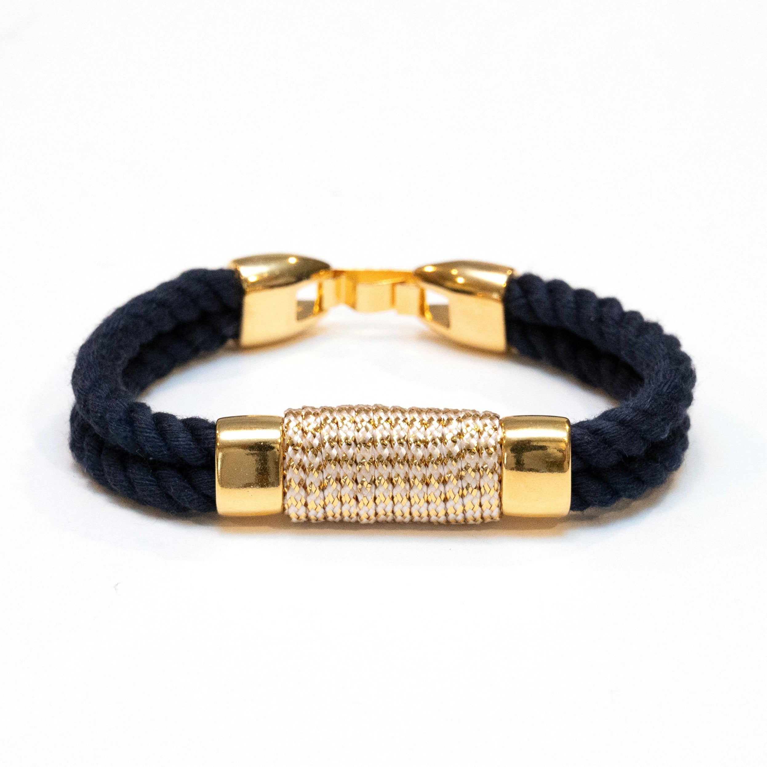 Navy and deals gold bracelet